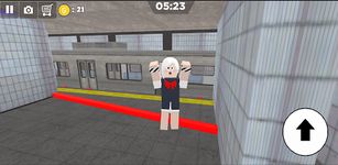 Captura de tela do apk Escape train station parkour 15