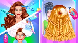 Realistic Girl Hair Salon στιγμιότυπο apk 13