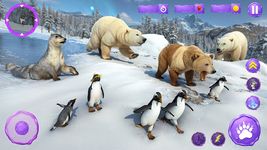 Arctic Polar Bear Family Sim captura de pantalla apk 1