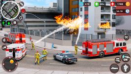 City Rescue Fire Truck 3D Game zrzut z ekranu apk 9