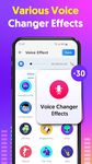 ภาพหน้าจอที่ 1 ของ Voice Changer Pro Effects