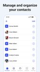 Screenshot 5 di Contacts - calling Speed Dial apk