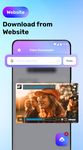 Video Downloader & Video Saver ảnh màn hình apk 1