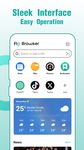 Fly Browser - Private & Fast のスクリーンショットapk 