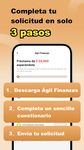 Ágil Finanzas captura de pantalla apk 2