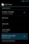 Captura de tela do apk Auto desligar - Call Timer 7