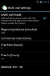 Скриншот 1 APK-версии Таймер вызова - Call Timer