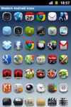 Captura de tela do apk Modern Android icon pack 3