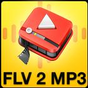 Ikon apk FLVto-mp3 : flv to mp3 CONVERTER 2018