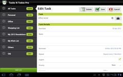 Captura de tela do apk Tasks N ToDos Pro - To Do List 2