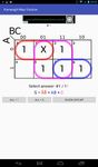 Tangkap skrin apk Karnaugh Kmap Solver X 