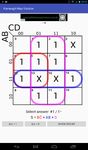 Tangkap skrin apk Karnaugh Kmap Solver X 2