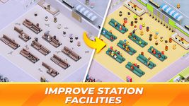 Idle Bus Station - Tycoon Game capture d'écran apk 3