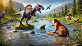 Dinosaur Game Family Simulator screenshot APK 12