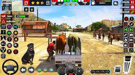 Captura de tela do apk Cargo Animal Truck Games 3d 11