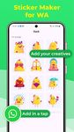 Tangkapan layar apk Sticker Maker WAStickerApps 1