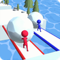 Icône de Snow Race 3D: Ice Bridge Run