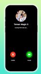 Gambar Teman Magic 5 Fake Call 2