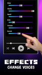 Voice Changer: Audio Effects capture d'écran apk 12