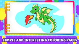 Libro de colorear para niños! captura de pantalla apk 14