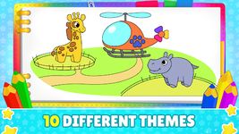 Libro de colorear para niños! captura de pantalla apk 18