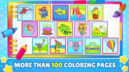 Libro de colorear para niños! captura de pantalla apk 