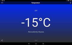 Скриншот 2 APK-версии Temperature Free