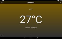 Скриншот 1 APK-версии Temperature Free