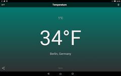 Скриншот  APK-версии Temperature Free