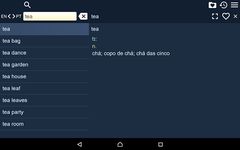 Captura de tela do apk Dicionário Inglês-Português Fr 1
