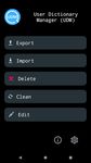 Captura de tela do apk User Dictionary Manager (UDM) 1