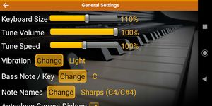 Screenshot 17 di pianoforte orecchio gratuita apk