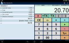 Office Calculator Pro captura de pantalla apk 3