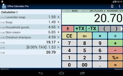 Office Calculator Pro captura de pantalla apk 7