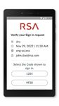 Скриншот 6 APK-версии RSA SecurID Software Token