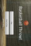 Captura de tela do apk Basketball Throw! 1