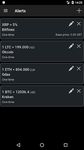 Captura de tela do apk Bitcoin Ticker Widget 1