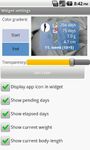 Tangkapan layar apk Pregnancy watcher widget 4