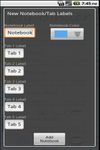 Captura de tela do apk My Binder: Tabbed Notes 4