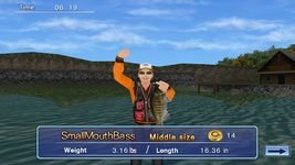 Bass Fishing 3D on the Boat ekran görüntüsü APK 1