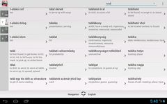 Dictionary Hungarian English zrzut z ekranu apk 3