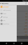 Captura de tela do apk My Moeda - conversor de moeda 1