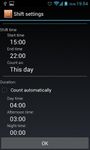 Shift Schedule + Alarm Clock screenshot apk 5