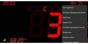 DigiHUD Speedometer screenshot apk 6