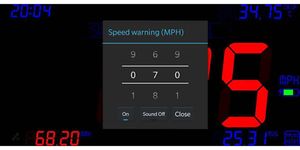 Captură de ecran DigiHUD Speedometer apk 4