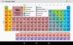 Screenshot 4 di Tavola Periodica apk