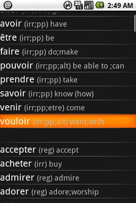 Image 3 of French Verbs Pro