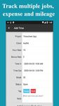 Timesheet ekran görüntüsü APK 