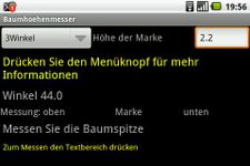 Baumhöhenmesser Screenshot APK 7