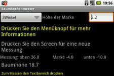 Baumhöhenmesser Screenshot APK 6